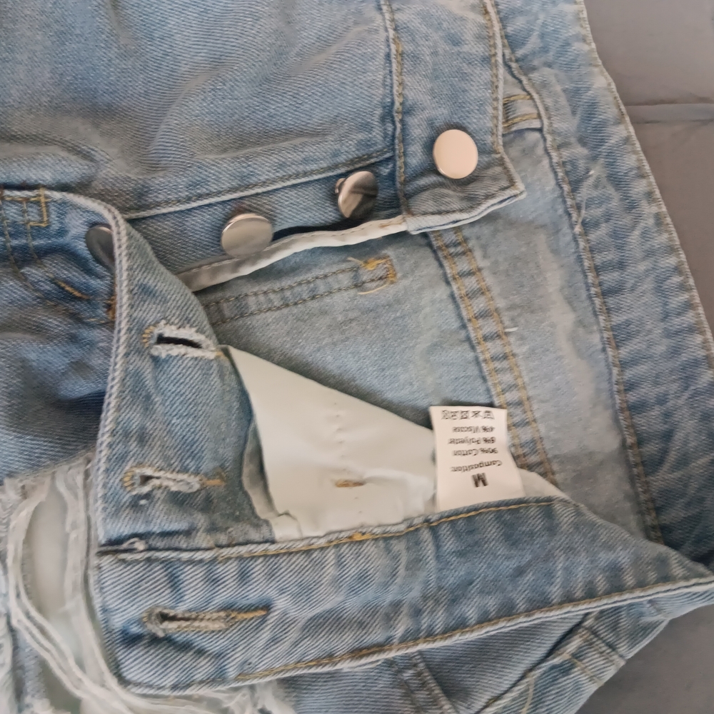 SHEIN Light Blue Jean Shorts